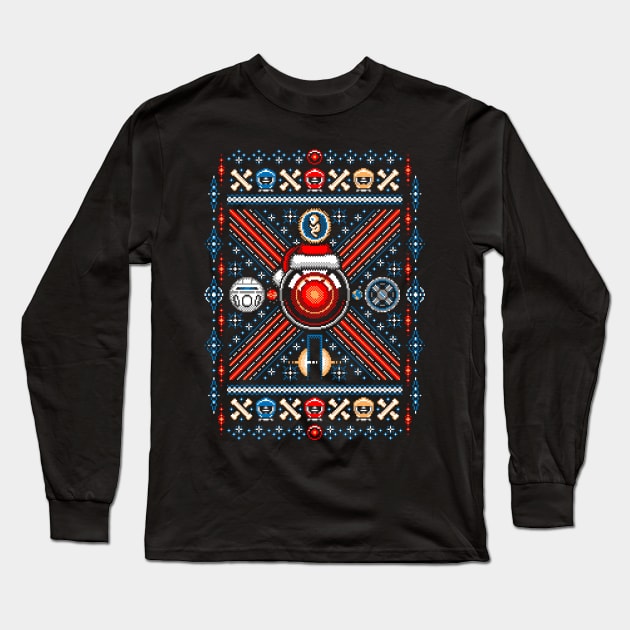 Holiday Odyssey Long Sleeve T-Shirt by ShokXoneStudios